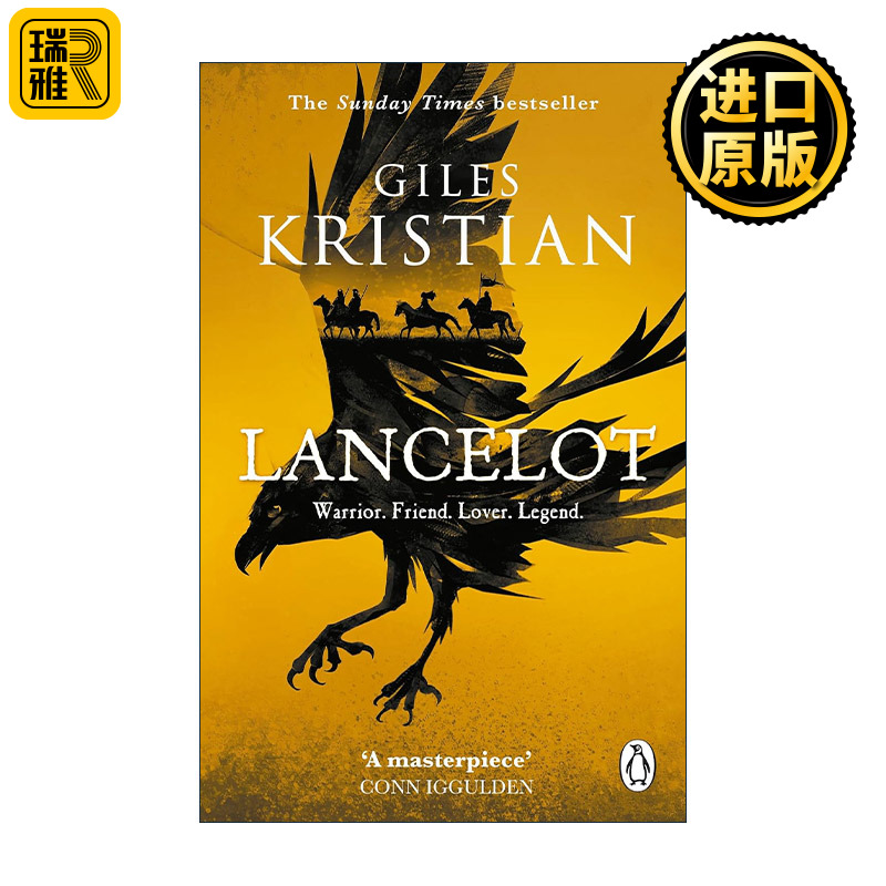 英文原版 Lancelot 兰斯洛特 Giles Kristian畅销亚瑟王系列历史小说 英文版 进口英语原版书籍