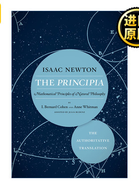 英文原版 Principia: The Authoritative Translation 自然哲学之数学原理 权威翻译 牛顿 英文版 进口英语原版书籍