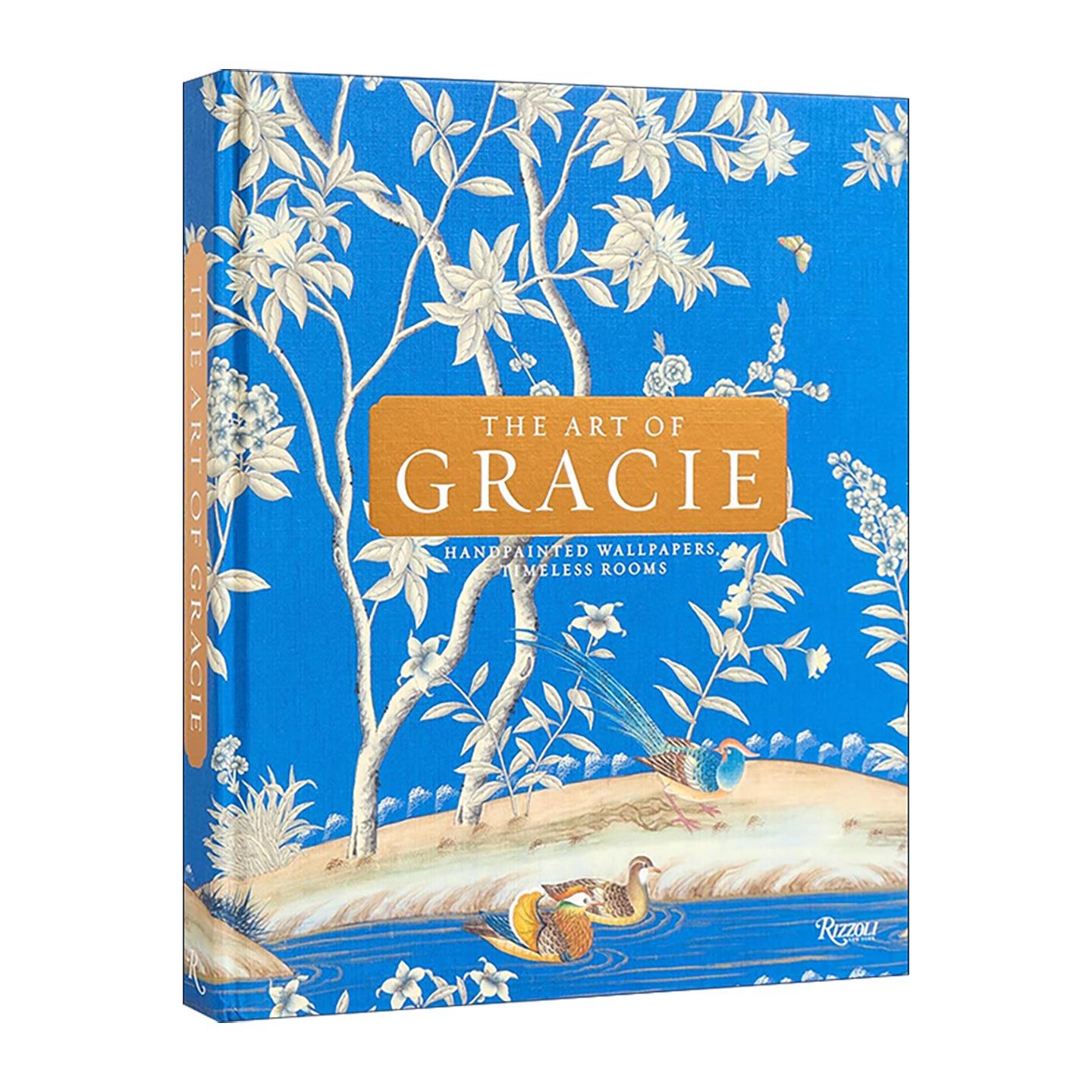 英文原版 The Art of Gracie 格蕾丝的艺术 手绘壁纸 永恒的房间 室内装饰设计 精装摄影艺术图册 Rizzoli 英文版进口英语原版书籍