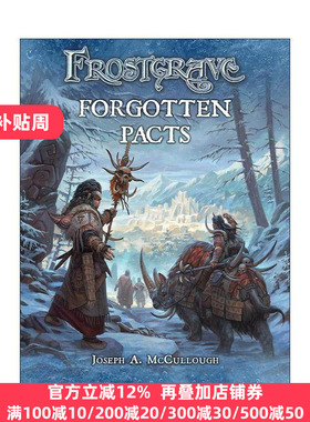 英文原版 Frostgrave Forgotten Pacts 冰霜坟 部落合作 Osprey桌游指南 英文版 进口英语原版书籍