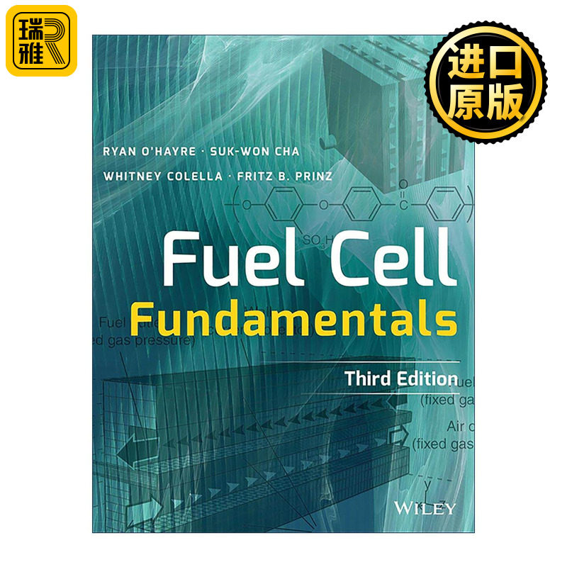 英文原版 Fuel Cell Fundamentals 燃料电池基本原理 第3版 英文版 进口英语原版书籍