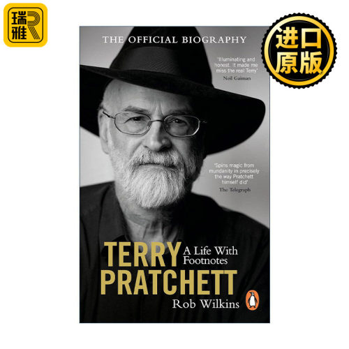 Terry Pratchett: A Life With Footnotes 英文原版 进口英语书籍 人物传记