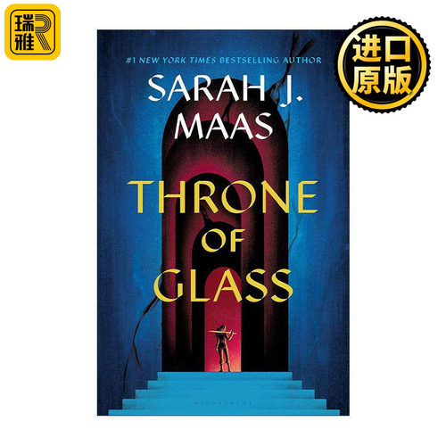 英文原版 Throne of Glass 玻璃王座1 精装版 莎拉J玛斯畅销奇幻小说 英文版 进口英语原版书籍