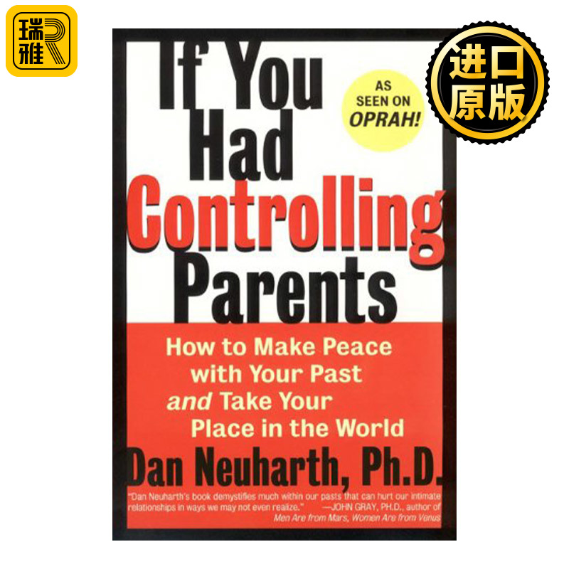 英文原版 If You Had Controlling Parents