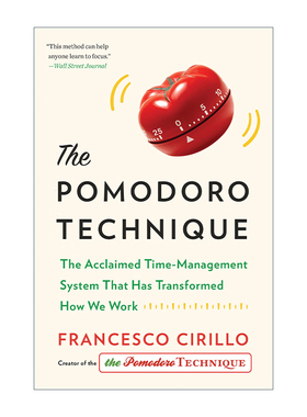 The Pomodoro Technique 间歇高效率的番茄工作法 Francesco Cirillo 精装