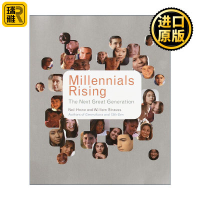 英文原版 Millennials Rising 崛起的千禧一代 伟大的下一代 第四次转折作者Neil Howe 英文版 进口英语原版书籍