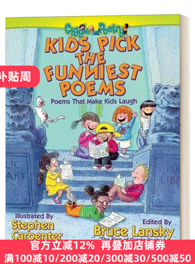 Kids Pick The Funniest Poems孩子们挑选的最有趣的诗精装 英文原版
