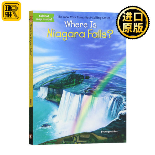 尼亚加拉大瀑布在哪里 英文原版 Where Is Niagara Falls 全英文版 进口原版英语书籍WhoWas/WhatWas/WhereIs/whois/WhatIs系列
