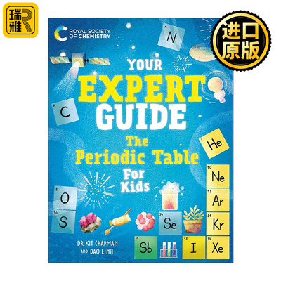 英文原版 Your Expert Guide The Periodic Table for Young Scientists 专家指南 青年科学家的元素周期表科普百科精装 英文版