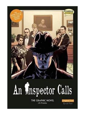 英文原版 An Inspector Calls The Graphic Novel Original Text 罪恶之家 巡官登门 经典文学全彩漫画版 英文版进口英语原版书籍