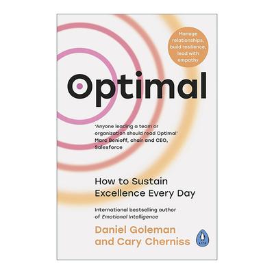 英文原版 Optimal 如何始终如一维持卓越 情商作者丹尼尔·戈尔曼 英文版 进口英语原版书籍