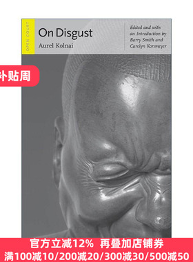 英文原版 On Disgust 论厌恶 哲学 奥利尔?科尔奈 英文版 进口英语原版书籍