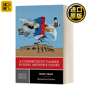 英文原版 英语书籍 选集Norton King 康涅狄格州美国人 诺顿文学解读系列 Arthur Connecticut Court 亚瑟王朝廷上 Yankee