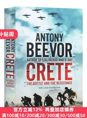 克里特岛 战役和抵抗 英文原版 Crete The Battle and the Resistance 英文版 Antony Beevor 进口英语原版书籍