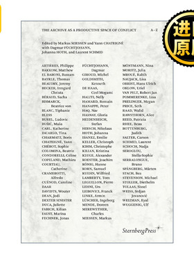 The Archive as a Productive Space of Conflict The MIT Press