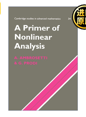 A Primer of Nonlinear Analysis 非线性分析入门读本 剑桥高等数学研究系列