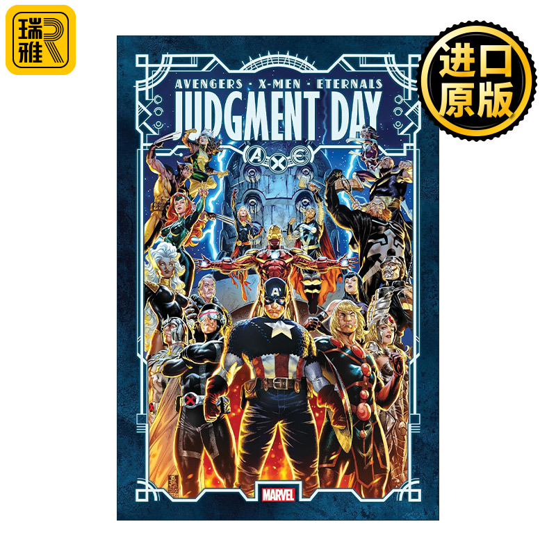 英文原版 Judgment Day Omnibus 审判日精选集 漫威漫画 X战警 复仇者联盟 精装收藏版 Kieron Gillen 英文版 进口英语原版书籍
