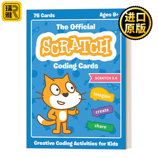 The Official Scratch Coding Cards: Creative Coding Activities for Kids Scratch 官方编程卡片：儿童创意编程活动