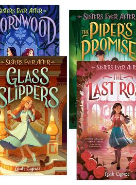 英文原版 Sisters Ever After 永远的姐妹系列4册 儿童童话改编小说 Leah Cypess 英文版 进口英语原版书籍