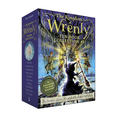 英文原版 The Kingdom of Wrenly Ten-Book Collection 2 儿童魔法故事 Wrenly王国系列11-20套装 英文版 进口英语原版书籍