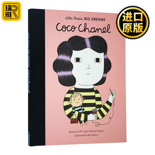 People 英文版 名人传记 Dreams Big 英文原版 励志绘本 小人物大梦想 Chanel Coco Little 可可香奈儿 英语书籍 进口原版