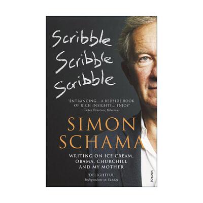 英文原版 Scribble Scribble Scribble 西蒙·沙玛随笔集 从家庭到历史 英文版 进口英语原版书籍