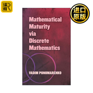 Ponomarenko英文版 书籍 via 离散数学 数学成熟度 Mathematics Maturity Discrete 进口英语原版 英文原版 Vadim Mathematical