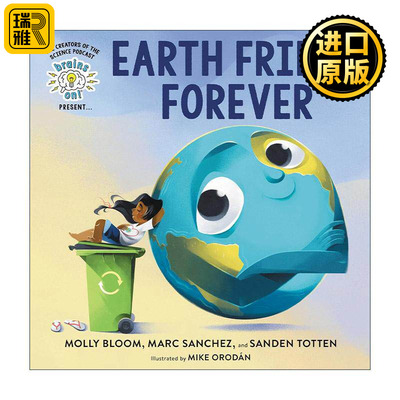 英文原版 Brains On Presents Earth Friend Forever 头脑风暴 永远的地球朋友 精装图画书 英文版 进口英语原版书籍