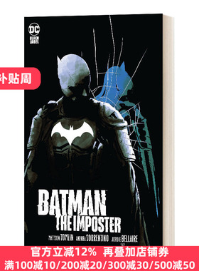 英文原版 Batman The Imposter 蝙蝠侠 冒名顶替者 精装 英文版 Mattson Tomlin 进口英语原版书籍