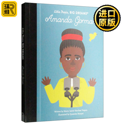 Little People, Big Dreams：Amanda Gorman 小人物大梦想儿童精装绘本 阿曼达·戈尔曼