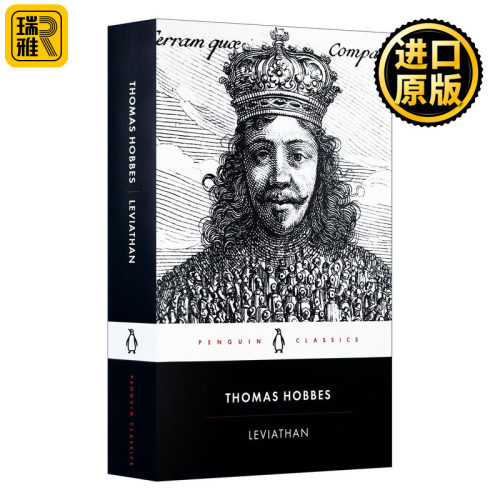 英文原版 Leviathan Penguin Classics 利维坦 霍布斯经典哲学 英文版 Thomas Hobbes 进口英语原版书籍