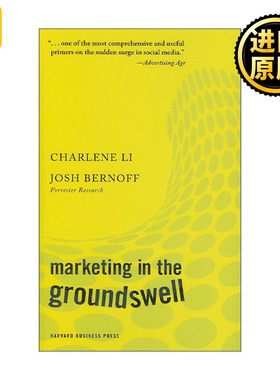 Marketing in the Groundswell 市场营销 哈佛商业评论 Charlene Li 精装