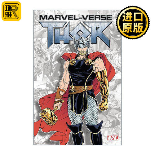 英文原版 Marvel-Verse Thor 漫威宇宙 雷神托尔 儿童超级英雄漫画 Chris Samnee 英文版 进口英语原版书籍