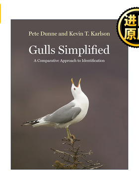 英文原版 Gulls Simplified 海鸥简易指南 识别的比较方法 观鸟 Pete Dunne 英文版 进口英语原版书籍