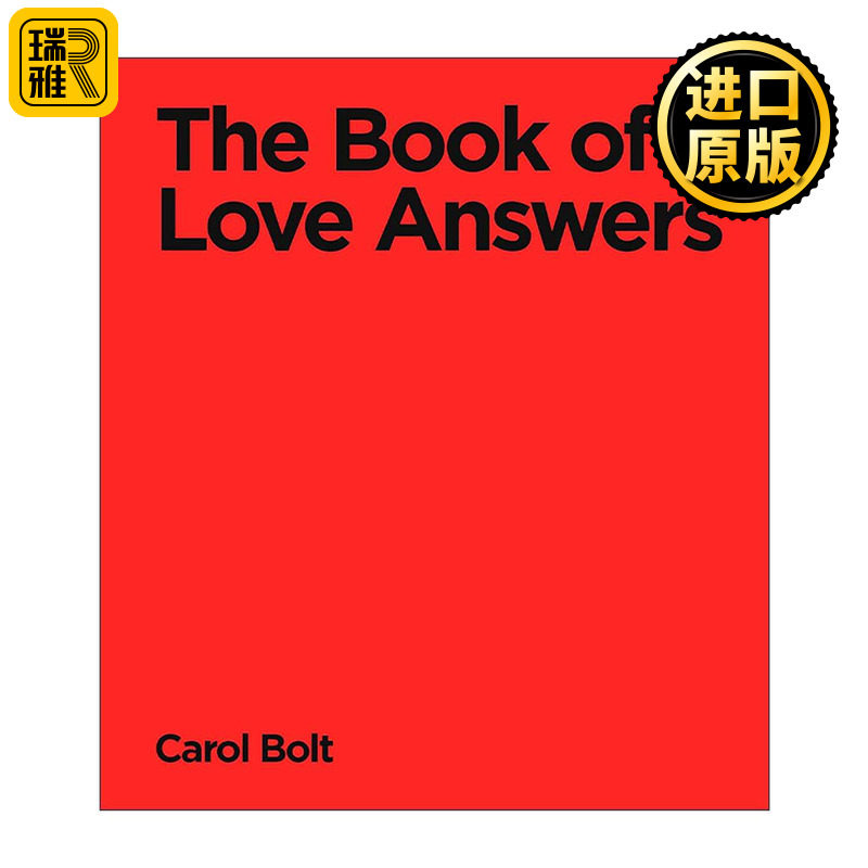英文原版 The Book Of Love Answers 答案之书爱情版 恋爱人际关系互动解惑书 精装 英文版 进口英语原版书籍