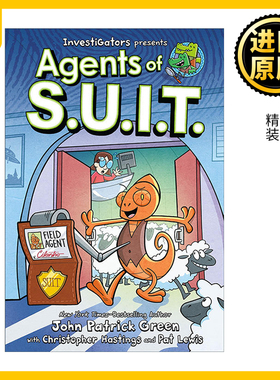 InvestiGators Presents: Agents of S.U.I.T. 1 鳄鱼侦查员外传侦查员1 精装