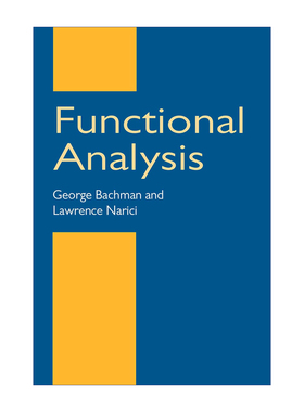 Functional Analysis  泛函分析 第二版  Dover数学丛书
