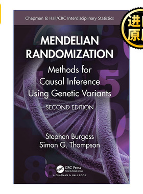 正版 Mendelian Randomization 英文原版 进口英语书籍