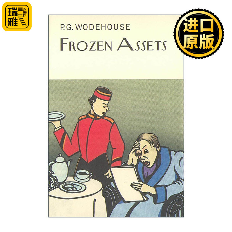 英文原版 Frozen Assets 冻结资产 P.G.伍德豪斯长篇幽默小说 Everyman精装收藏版 英文版 进口英语原版书籍