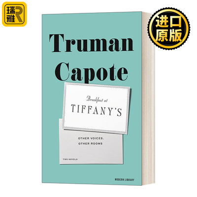 英文原版小说 Breakfast at Tiffany's and Other Voices Other Rooms 蒂凡尼早餐 Truman Capote杜鲁门卡波特 英文版 进口英语书