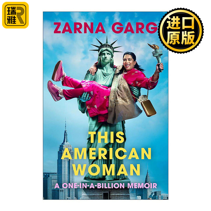 英文原版 This American Woman 这个美国女人 萨娜加尔格自传 十亿分之一回忆录 印度喜剧演员 精装 英文版 进口英语原版书籍