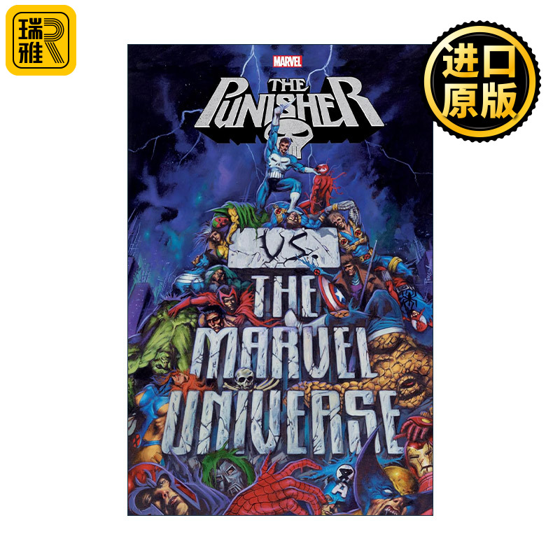 英文原版 Punisher vs. The Marvel Universe 惩罚者大战漫威宇宙 漫画 Garth Ennis 英文版 进口英语原版书籍
