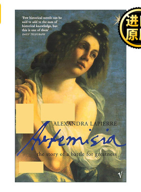 英文原版 Artemisia 阿特米希娅·津迪勒奇传 17世纪传奇意大利巴洛克女画家 英文版 进口英语原版书籍