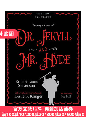 英文原版 The New Annotated Strange Case of Dr Jekyll and Mr Hyde化身博士离奇案件精装诺顿插图注释版Robert Louis Stevenson