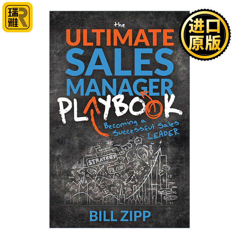 英文原版 The Ultimate Sales Manager Playbook 终极销售经理手册 成为成功的销售领导 团队管理指南 Bill Zipp 进口英语原版书籍