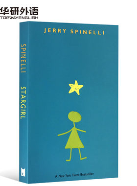 正版 星星女孩 Stargirl 英文原版青春小说 纽伯瑞文学奖得主杰瑞史宾尼利 英文版 Jerry Spinelli杰瑞·史宾尼利 进口英语书籍