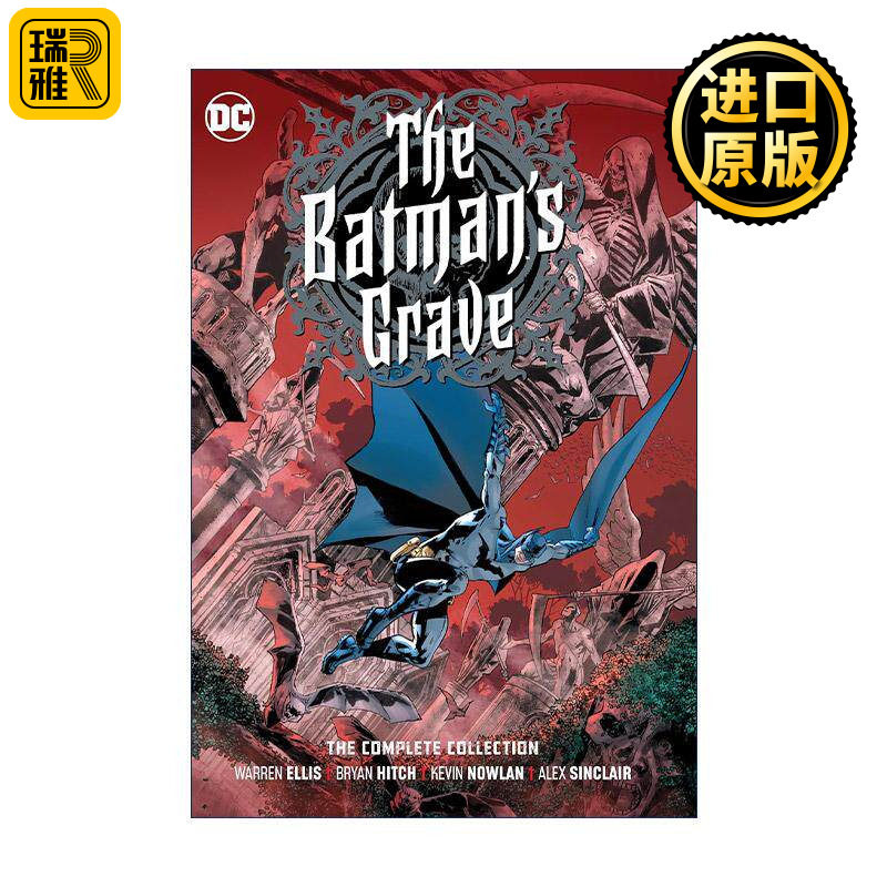 英文原版 The Batman's Grave 蝙蝠侠的坟墓 完整集 DC漫画 Warren Ellis 英文版 进口英语原版书籍