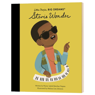 正版 Stevie Wonder 小男孩,大梦想:史提夫汪达儿童绘本