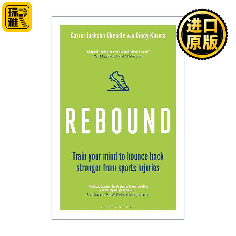 英文原版 Rebound 重回巅峰 运动员受伤后的心理调适 英文版 进口英语原版书籍