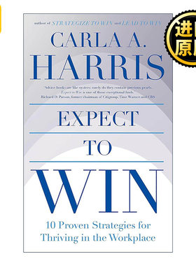 英文原版 Expect to Win 期待胜利 我在摩根士丹利做高管 卡拉?哈里斯的职场箴言 Carla Harris 英文版 进口英语原版书籍